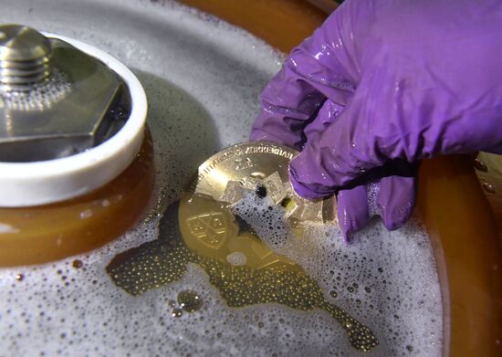 Manufacturing Kontinental Hockey League medals