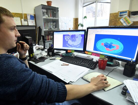 Manufacturing Kontinental Hockey League medals