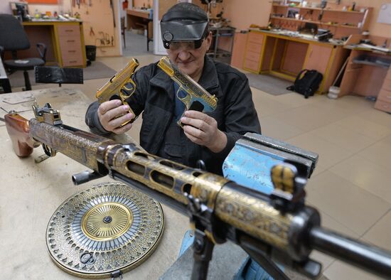 Award weapon production for Russian Defense Ministry in Zlatoust