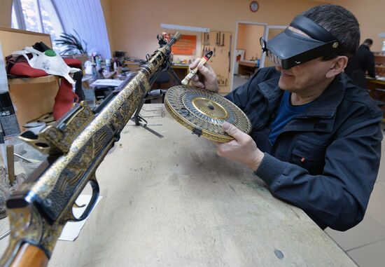 Award weapon production for Russian Defense Ministry in Zlatoust