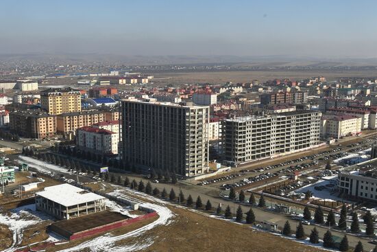Russian cities. Magas