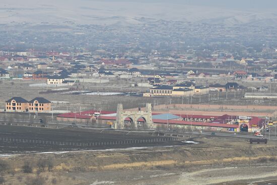 Russian cities. Magas