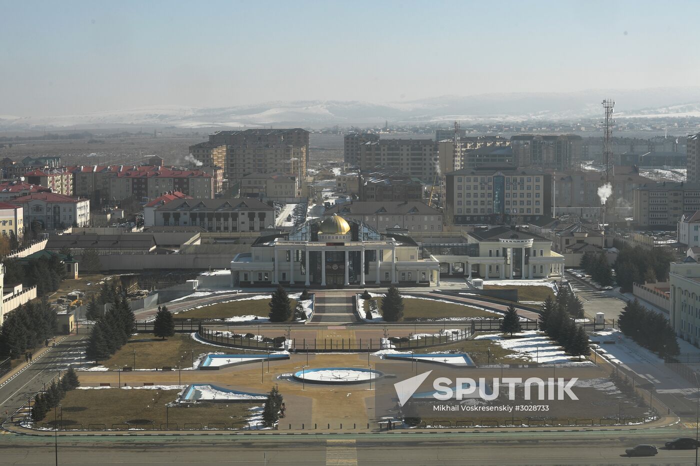 Russian cities. Magas