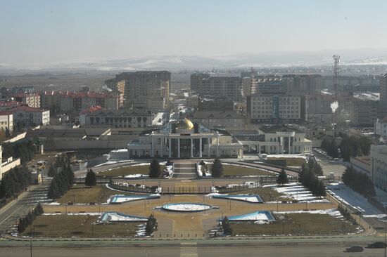 Russian cities. Magas