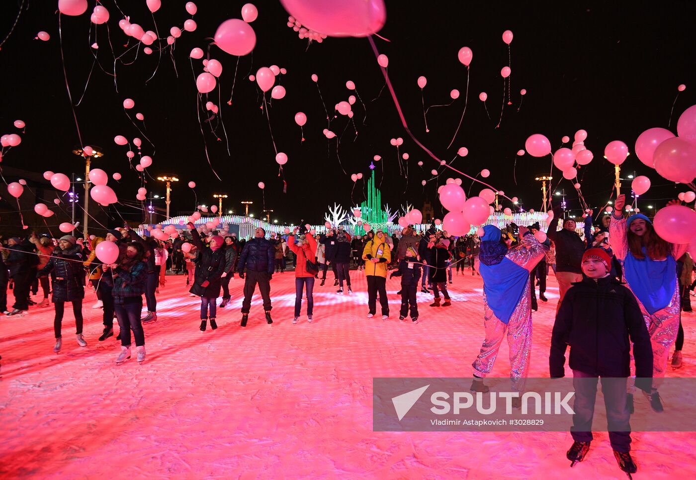 St. Valentine Day celebrations in Russian cities