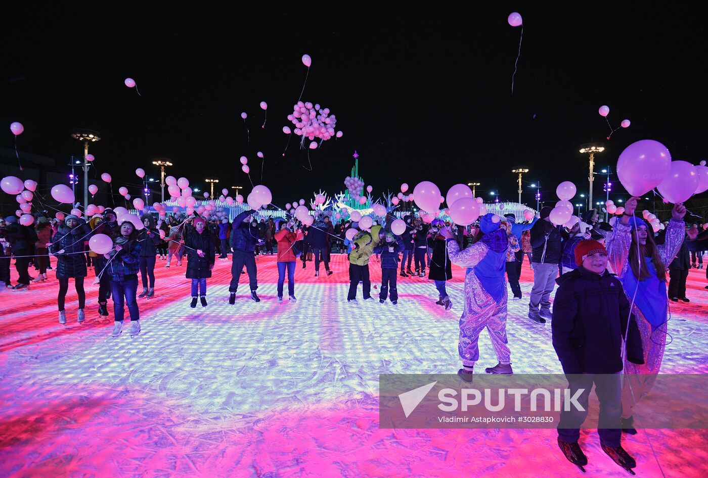 St. Valentine Day celebrations in Russian cities