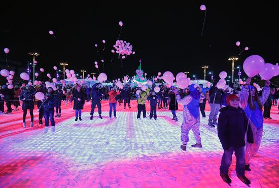St. Valentine Day celebrations in Russian cities