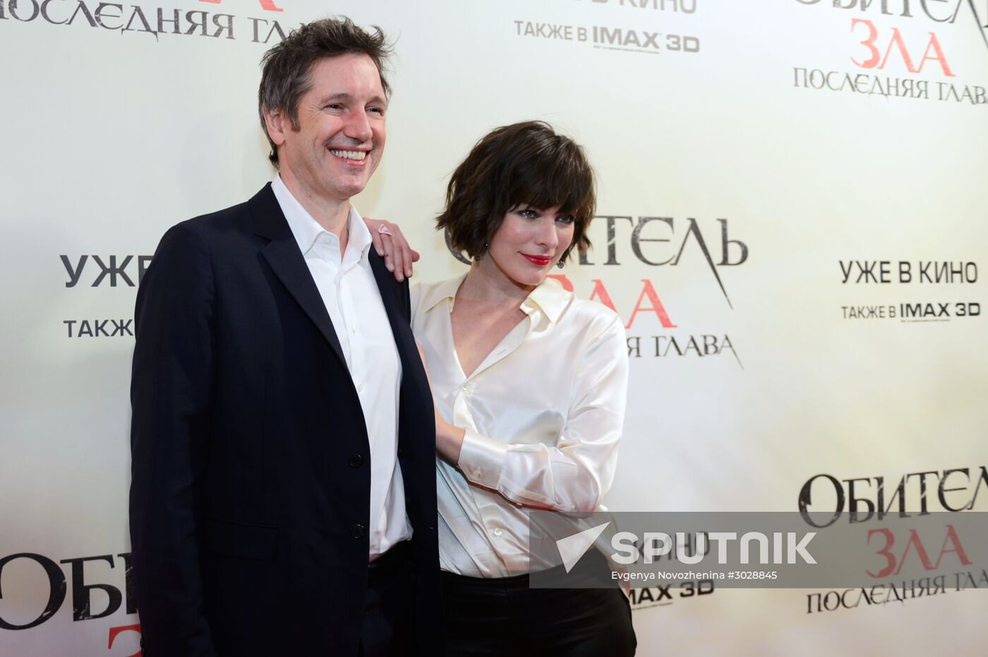 Premiere of "Resident Evil: The Final Chapter"