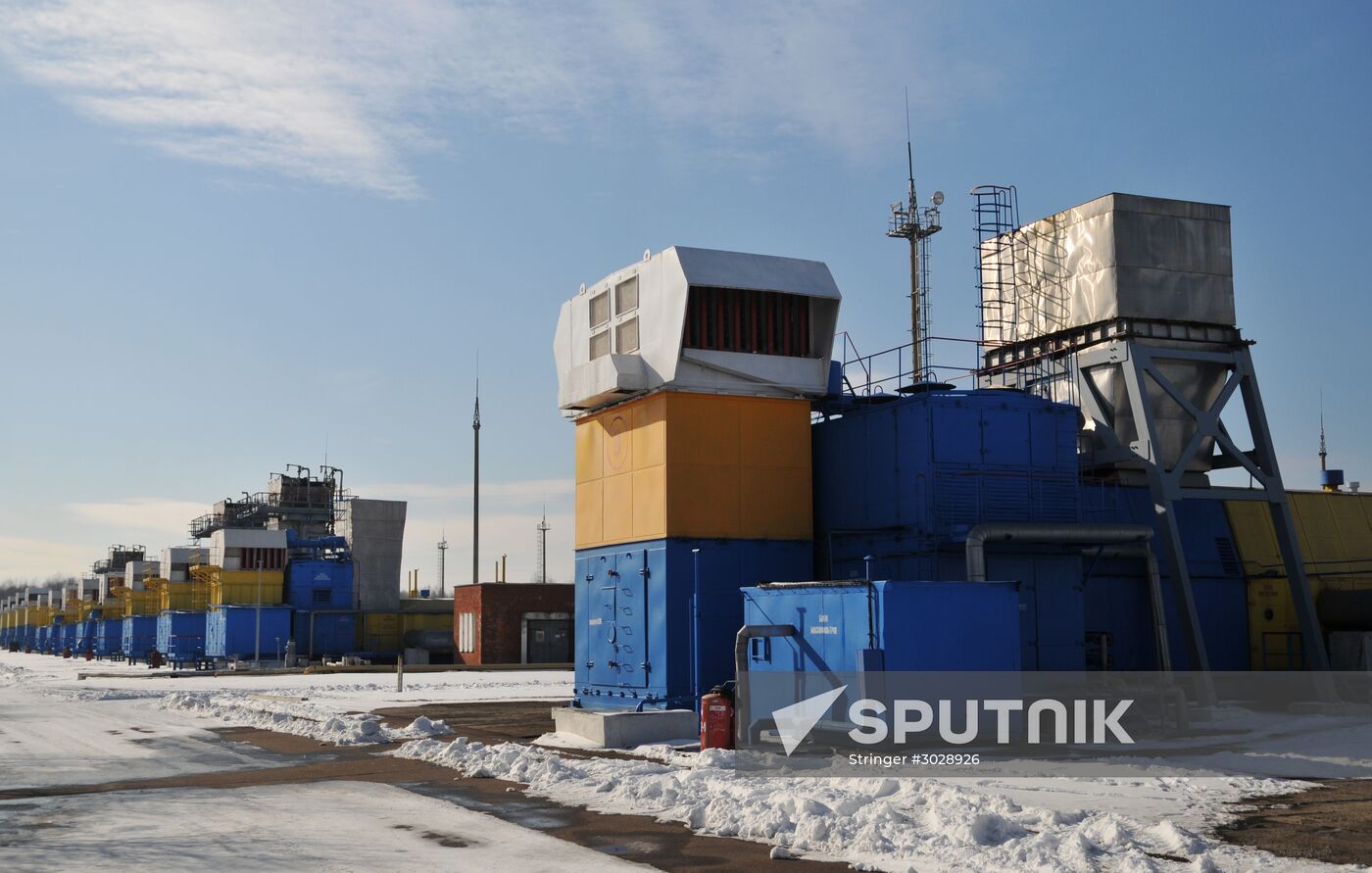 Bilche-Volytsko-Uherske underground gas storage facility in Ukraine