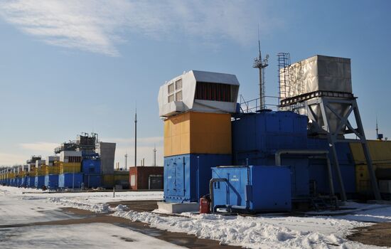 Bilche-Volytsko-Uherske underground gas storage facility in Ukraine
