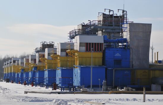 Bilche-Volytsko-Uherske underground gas storage facility in Ukraine