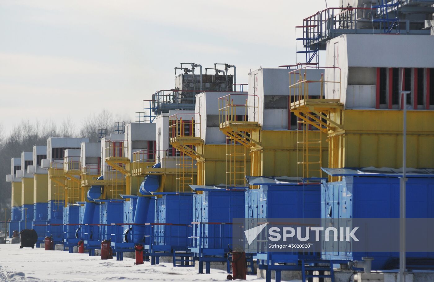 Bilche-Volytsko-Uherske underground gas storage facility in Ukraine