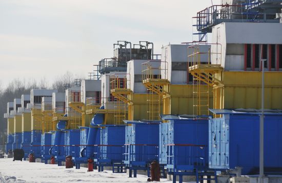 Bilche-Volytsko-Uherske underground gas storage facility in Ukraine