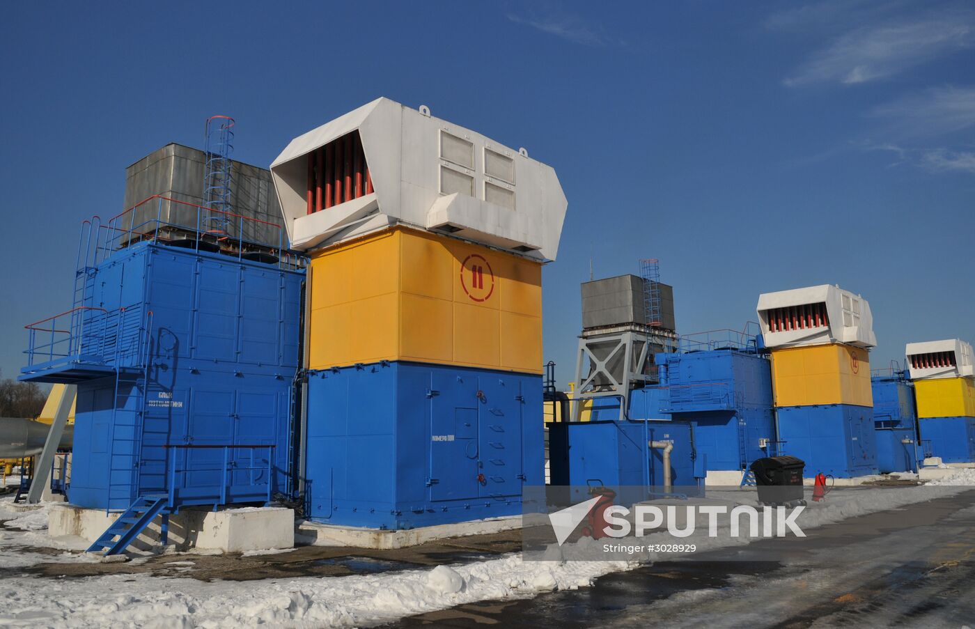 Bilche-Volytsko-Uherske underground gas storage facility in Ukraine
