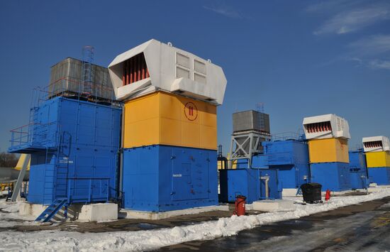 Bilche-Volytsko-Uherske underground gas storage facility in Ukraine