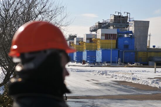 Bilche-Volytsko-Uherske underground gas storage facility in Ukraine