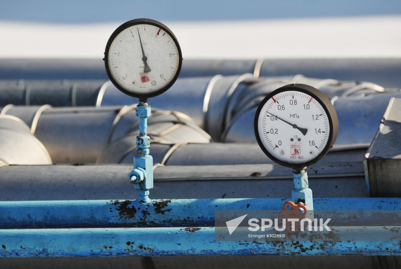 Bilche-Volytsko-Uherske underground gas storage facility in Ukraine