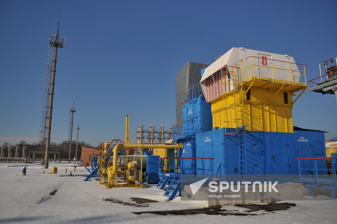 Bilche-Volytsko-Uherske underground gas storage facility in Ukraine