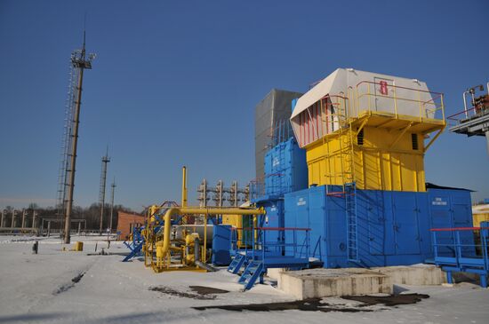 Bilche-Volytsko-Uherske underground gas storage facility in Ukraine
