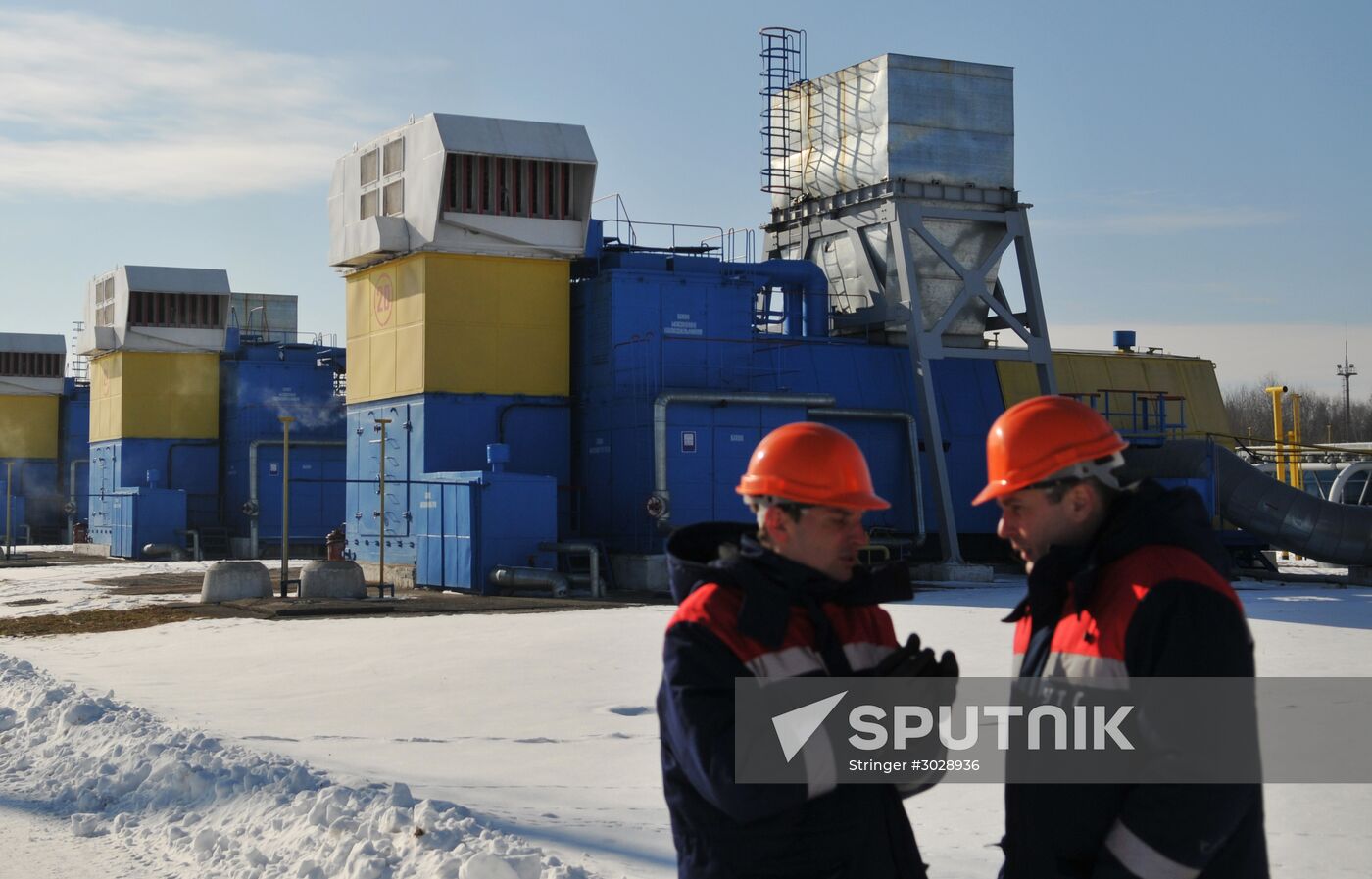 Bilche-Volytsko-Uherske underground gas storage facility in Ukraine