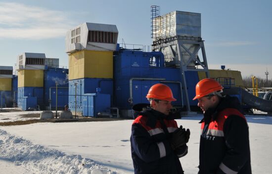Bilche-Volytsko-Uherske underground gas storage facility in Ukraine