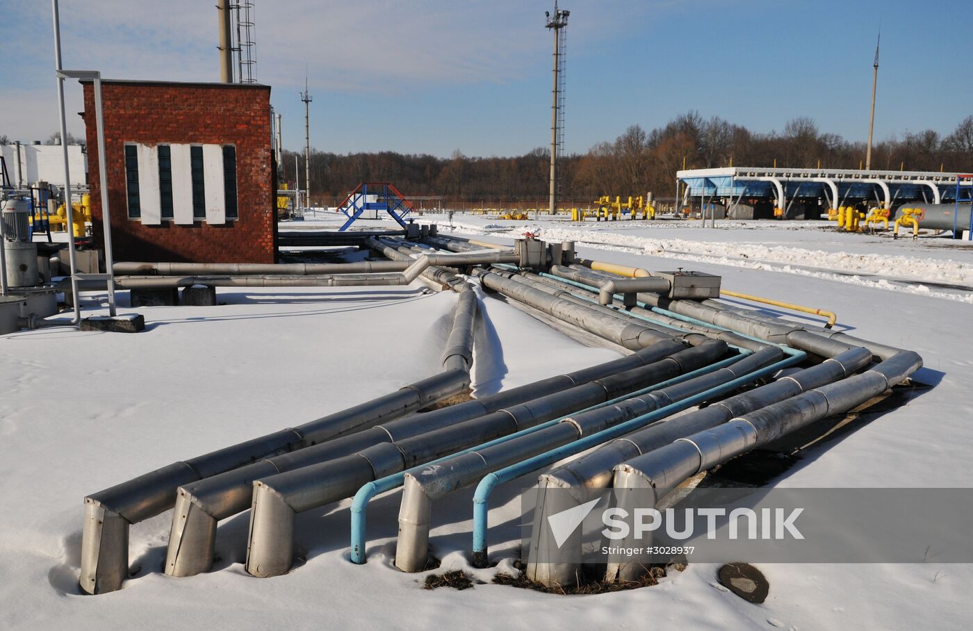 Bilche-Volytsko-Uherske underground gas storage facility in Ukraine