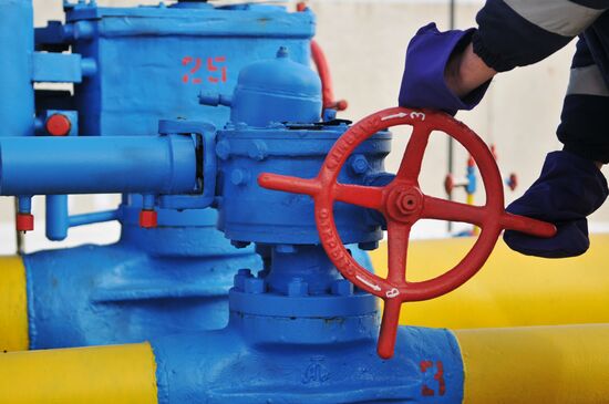 Nezhukhiv gas distribution station in Ukraine