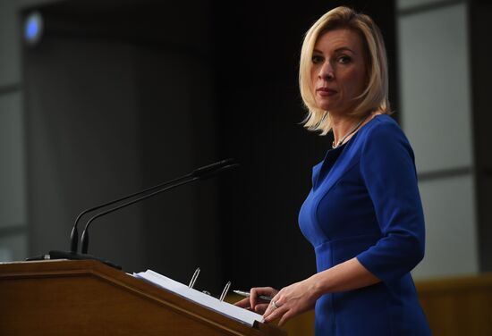 Briefing by Foreign Ministry Official Spokesperson Maria Zakharova