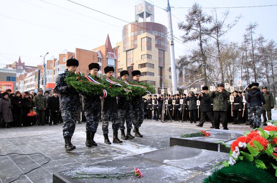 Memorial day for Russian personnel killed during missions abroad