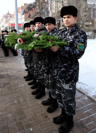 Memorial day for Russian personnel killed during missions abroad
