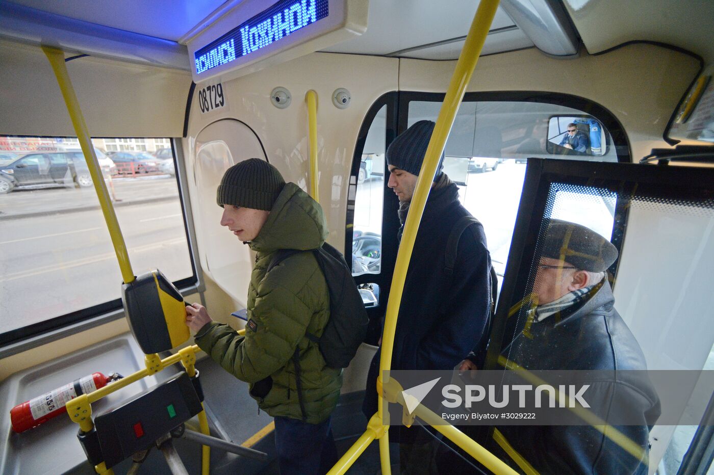 Russian electric bus begins operation in Moscow