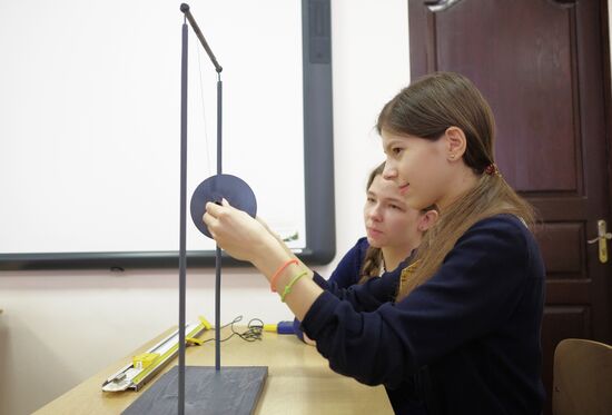 Chess club at Krasnodar school