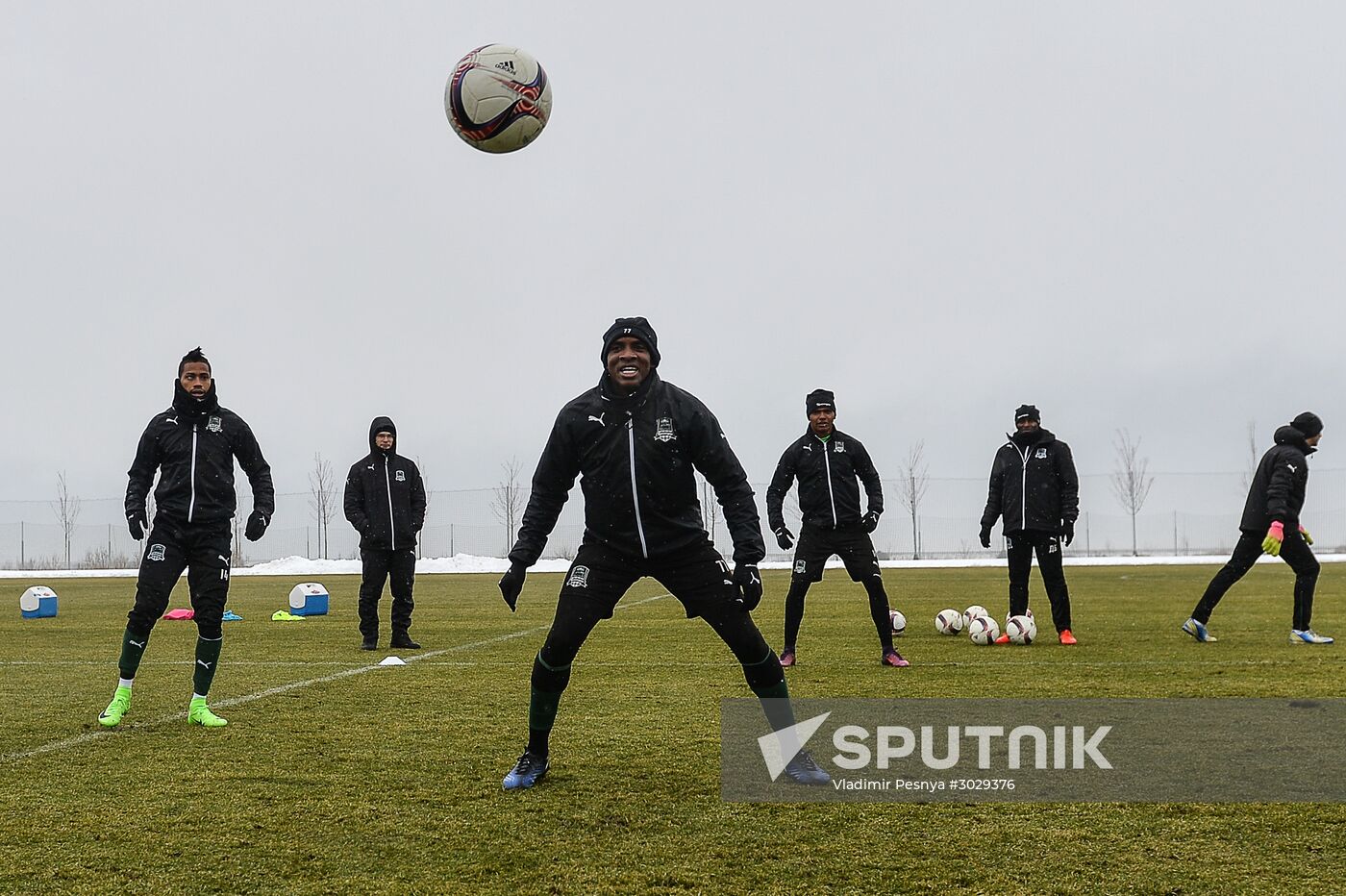 Europa League. FC Krasnodar's training session