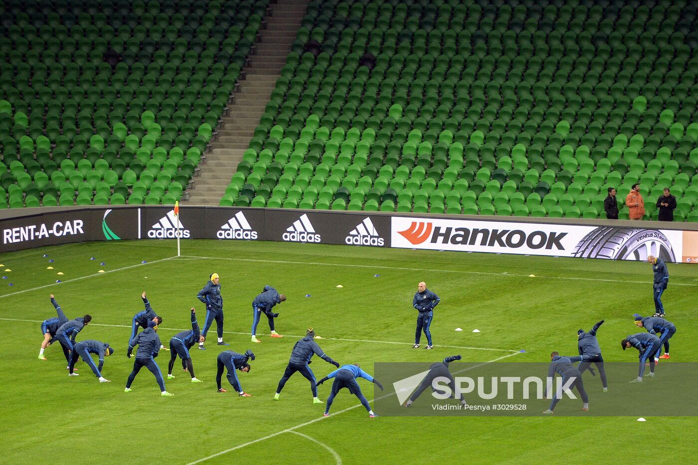UEFA Europa League. FC Fenerbahce holds training session