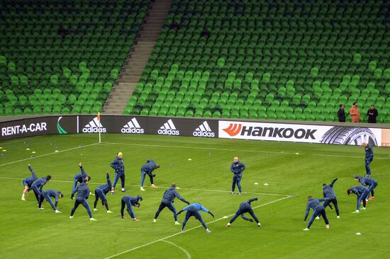 UEFA Europa League. FC Fenerbahce holds training session
