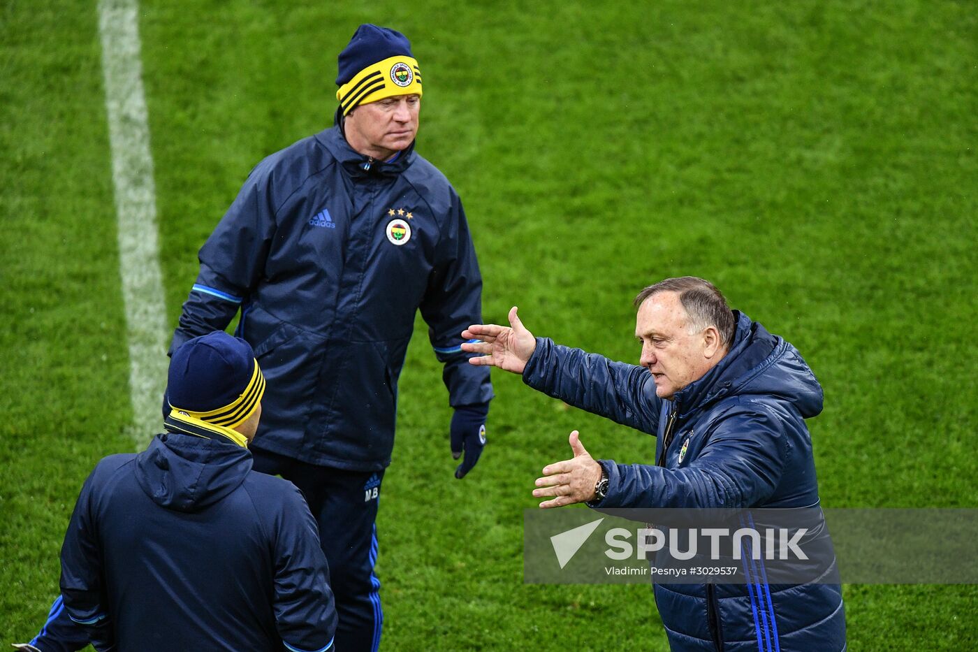 UEFA Europa League. FC Fenerbahce holds training session