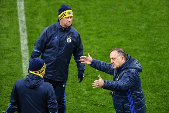 UEFA Europa League. FC Fenerbahce holds training session