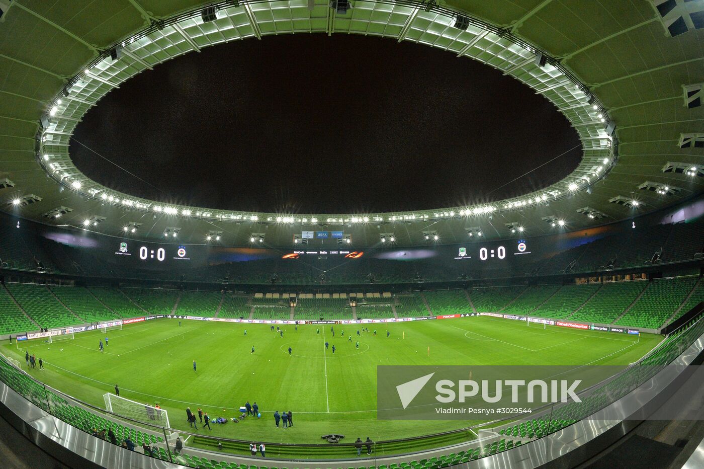 UEFA Europa League. FC Fenerbahce holds training session