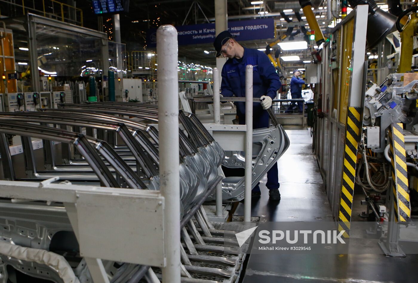 Updated Hyundai Solaris cars manufactured in Leningrad Region