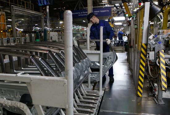 Updated Hyundai Solaris cars manufactured in Leningrad Region