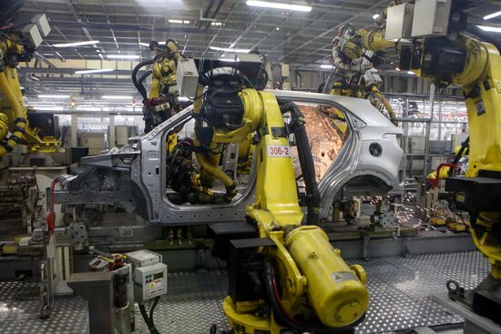 Updated Hyundai Solaris cars manufactured in Leningrad Region