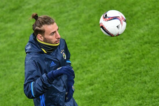 UEFA Europa League. FC Fenerbahce holds training session