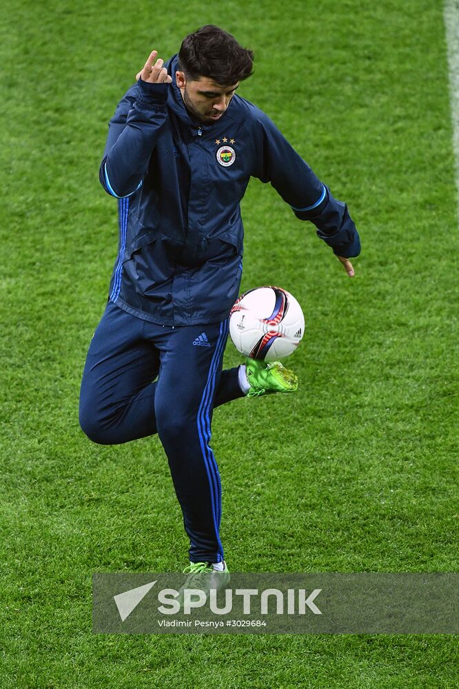 UEFA Europa League. FC Fenerbahce holds training session