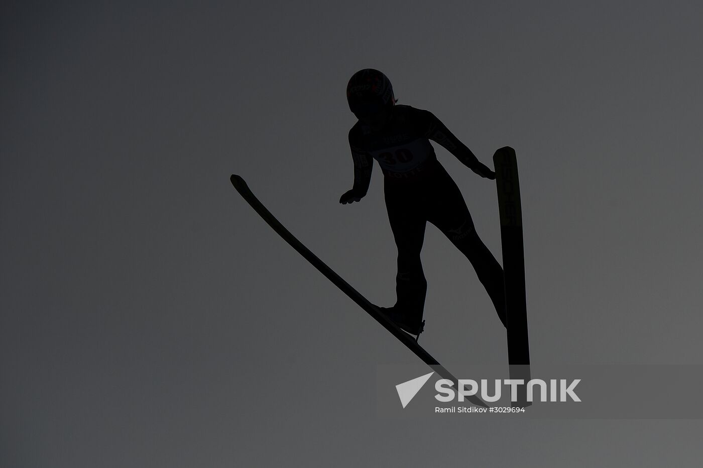 Ski jumping. World Cup stage. Women