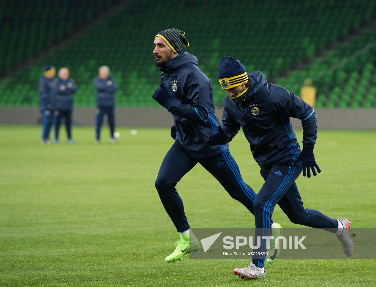 UEFA Europa League. FC Fenerbahce holds training session