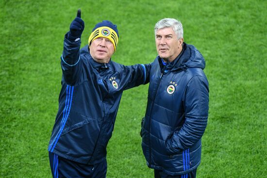 UEFA Europa League. FC Fenerbahce holds training session