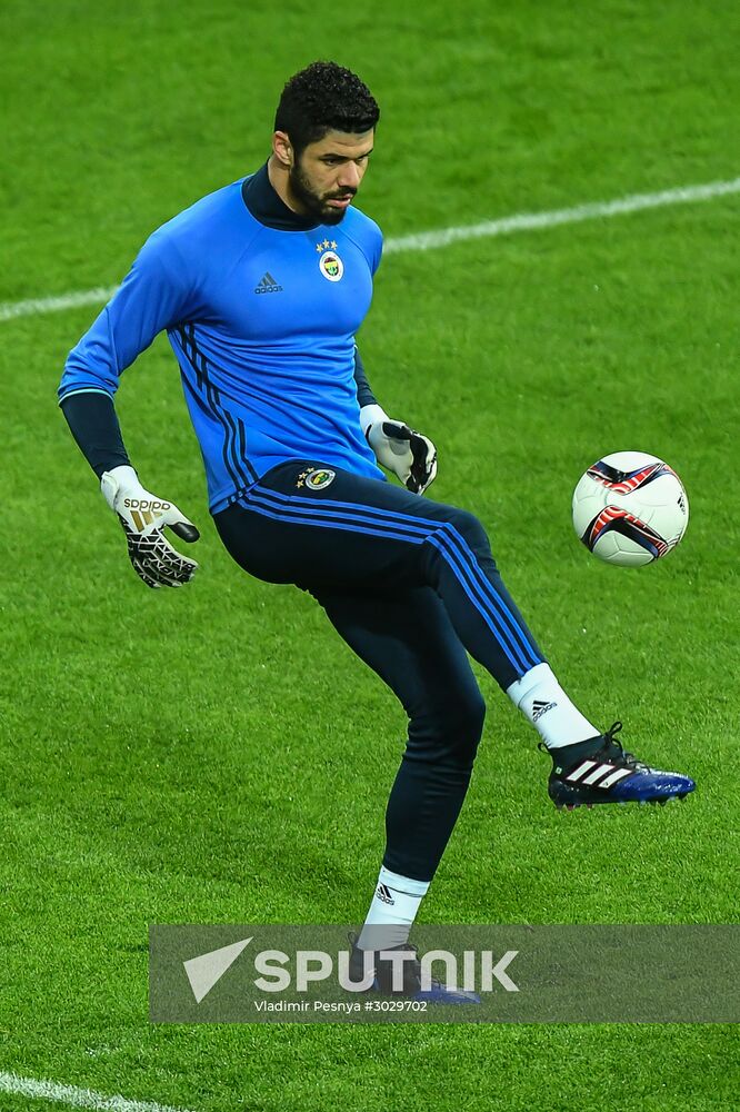 UEFA Europa League. FC Fenerbahce holds training session