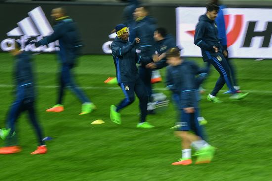 UEFA Europa League. FC Fenerbahce holds training session