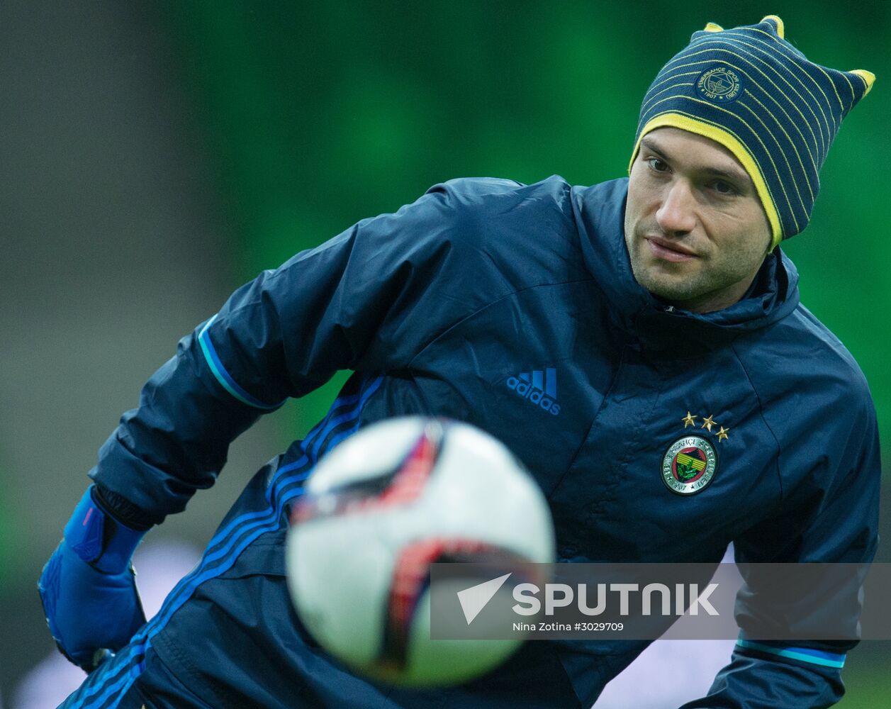 UEFA Europa League. FC Fenerbahce holds training session