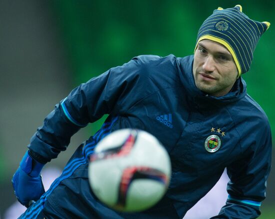UEFA Europa League. FC Fenerbahce holds training session